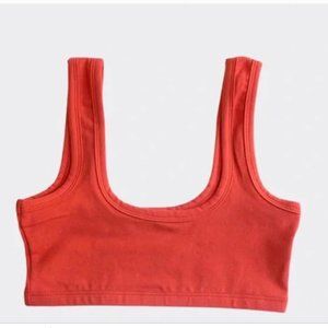 ARQ Wide Strap Bra - Cadmium - Large